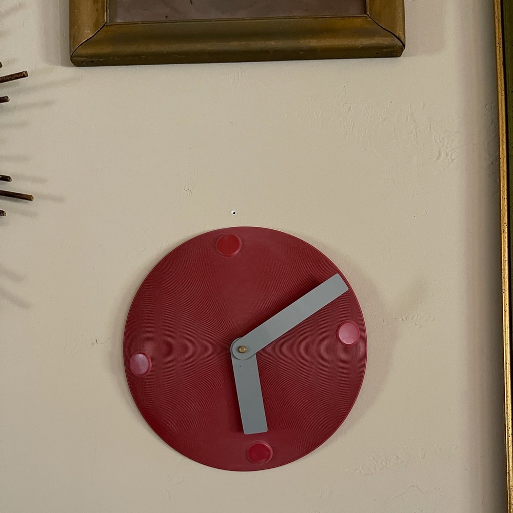 Mid Century Wall Clock